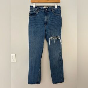 Abercrombie & Fitch The 90’s Straight Ultra High Rise Jeans